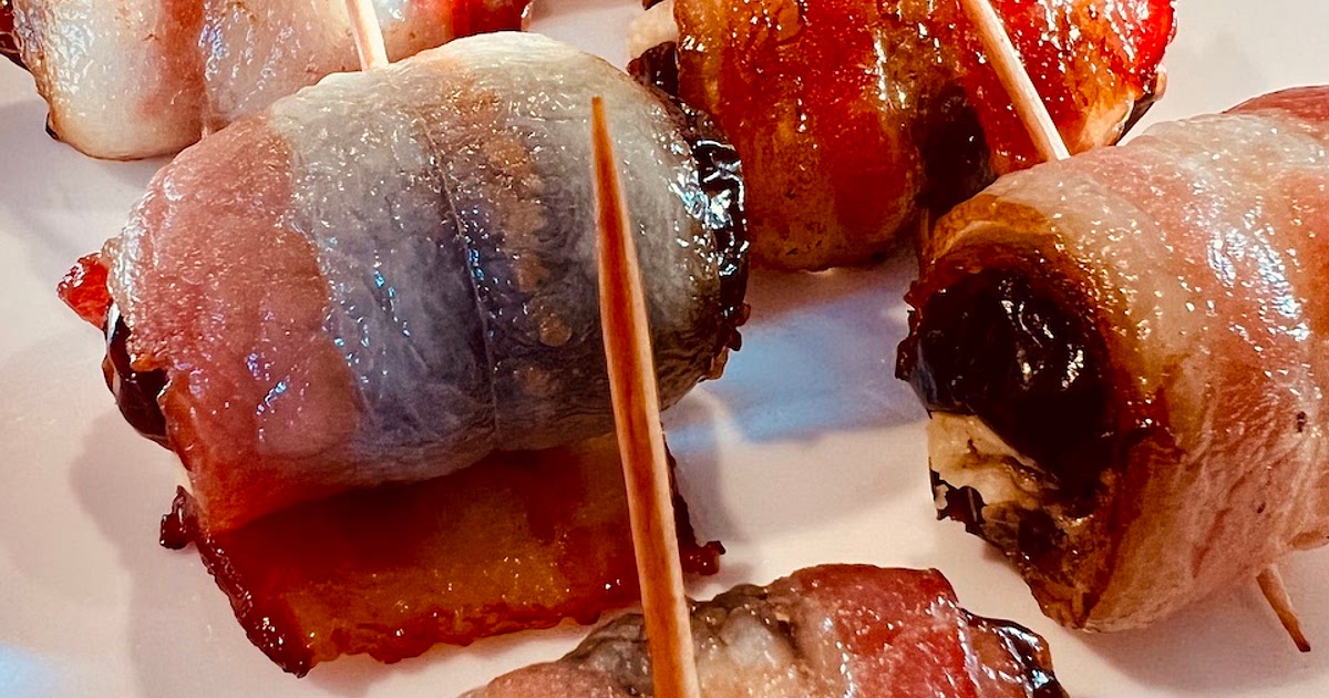Bacon Wrapped Dates with Boursin Cheese Recipe | Samsung Food App
