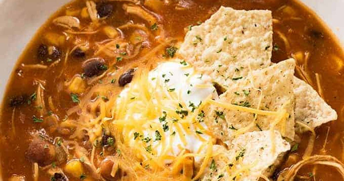 Instant Pot Taco Chicken Soup Recipe | Samsung Food App