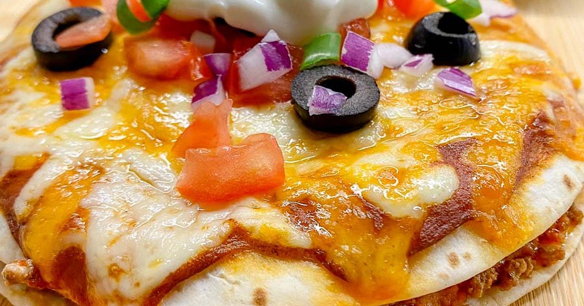 Mexican Pizza (Taco Bell Copycat) Recipe | Samsung Food App