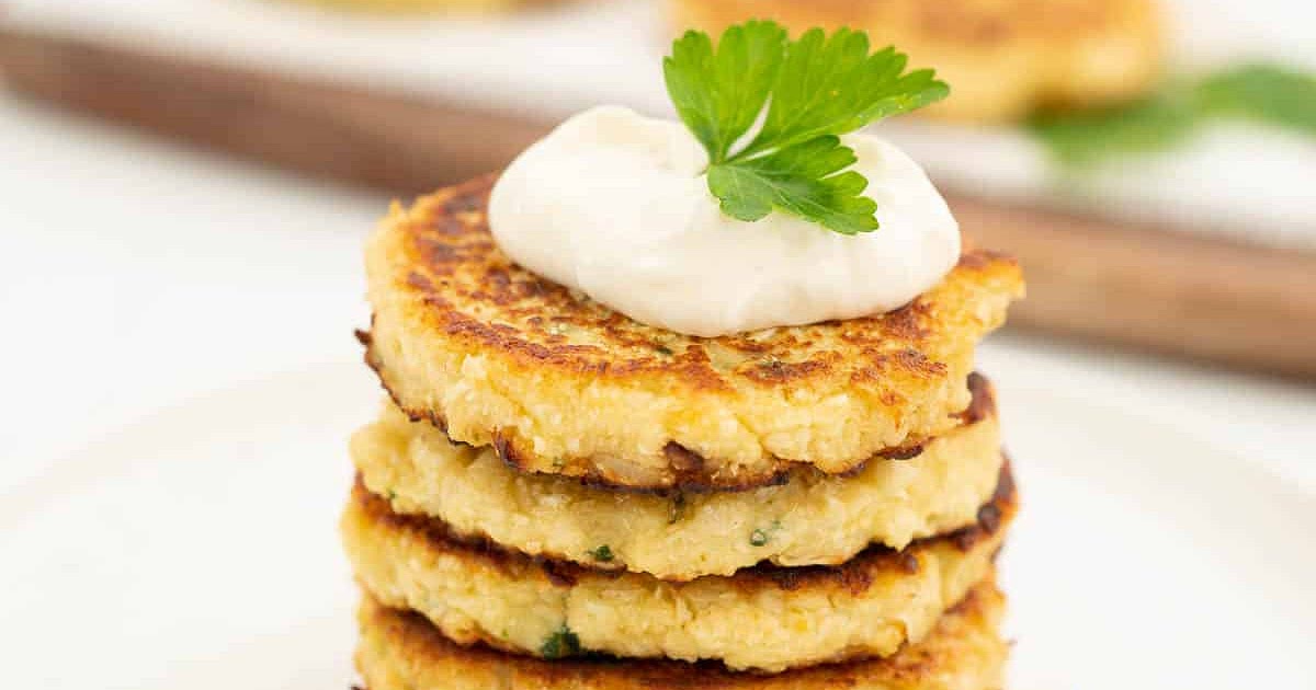 Cauliflower Fritter Recipe | Samsung Food App