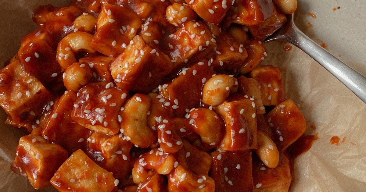 Orange Cashew Tofu Recipe | Samsung Food App