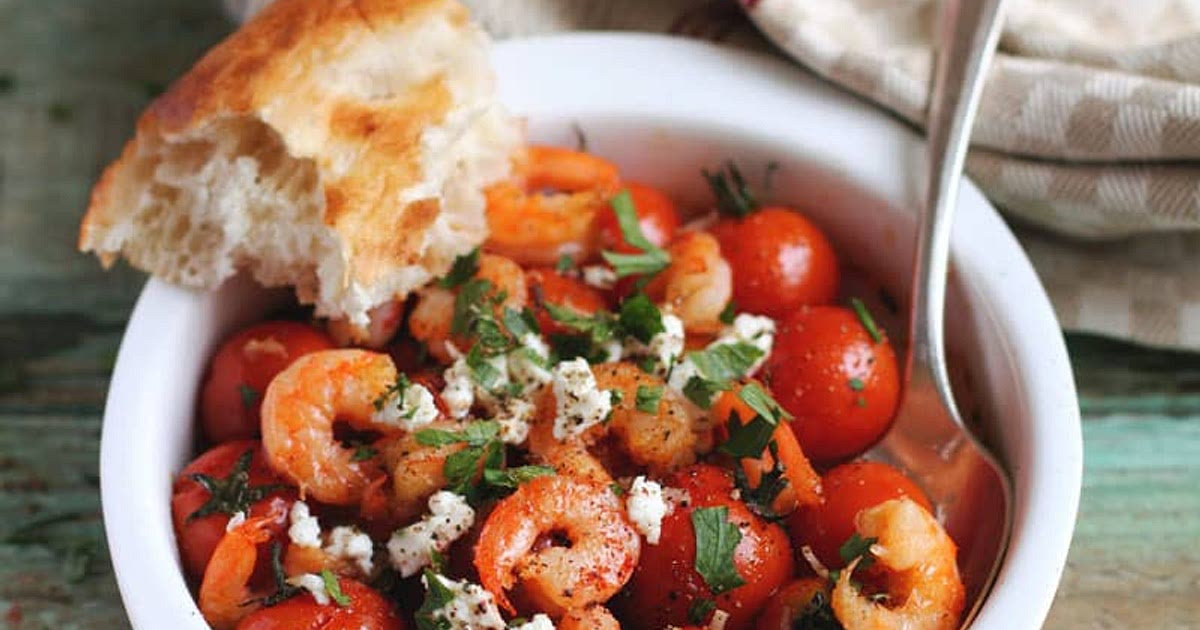 Shrimp + Cherry Tomatoes Salad Recipe | Samsung Food App
