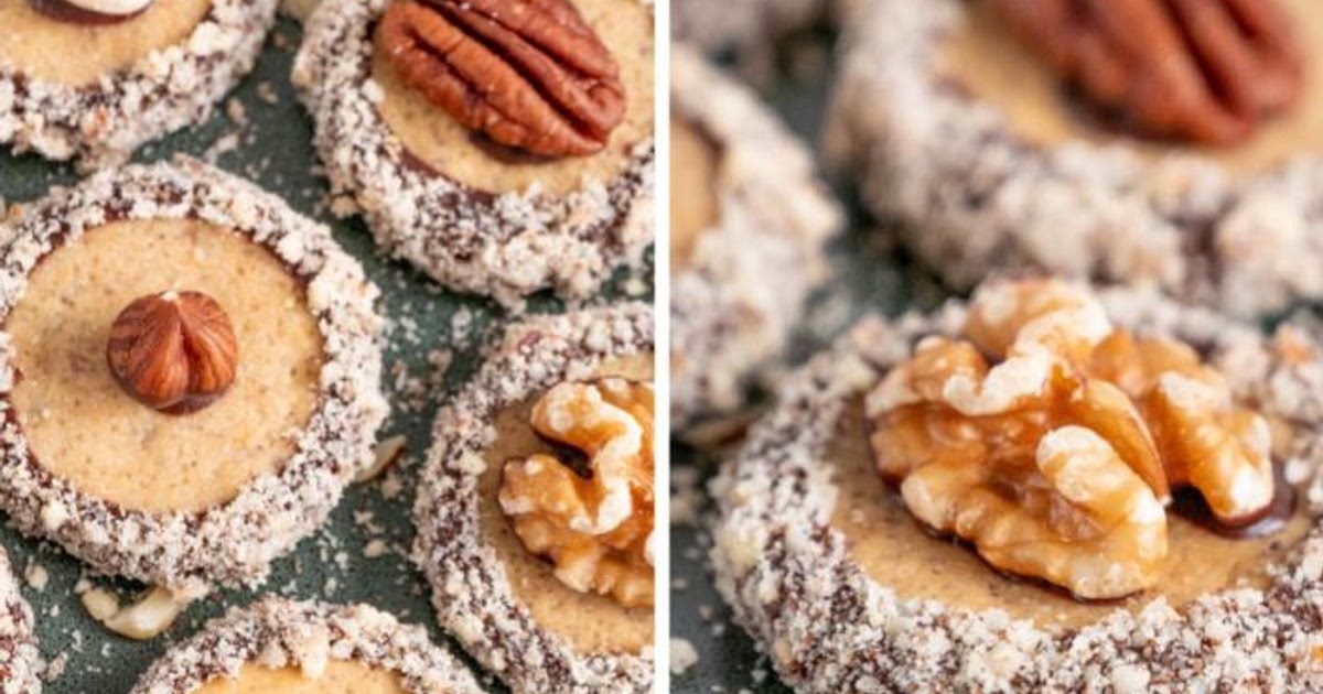 Festive Keto Hazelnut Cookies (Keto Holiday Cookies) Recipe | Samsung Food App
