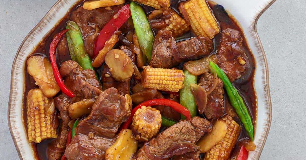 Beef and Baby Corn Stir-fry Recipe | Samsung Food App