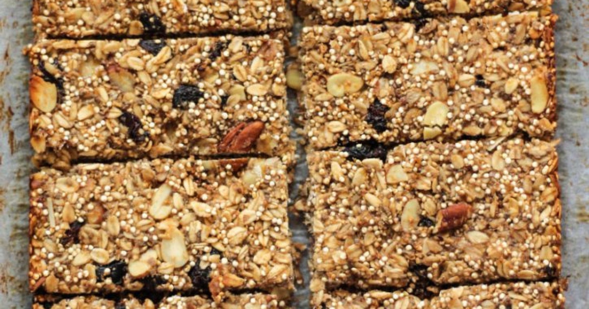 Chia, Quinoa &amp; Banana Granola Bars Recipe | Samsung Food App