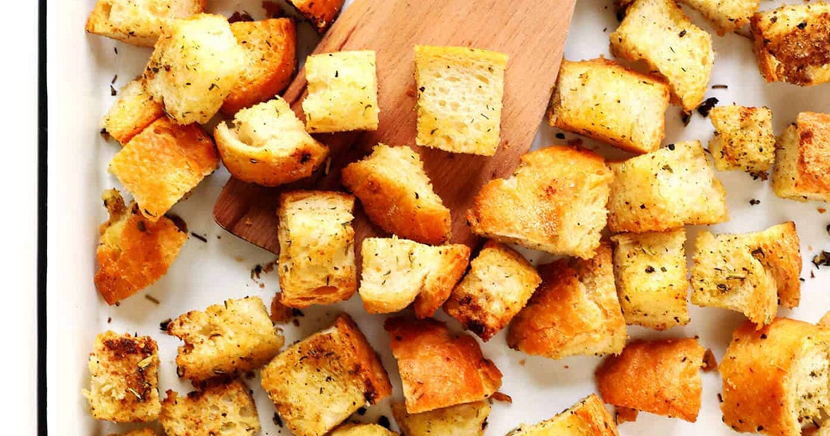 How To Make Homemade Croutons Recipe | Samsung Food App