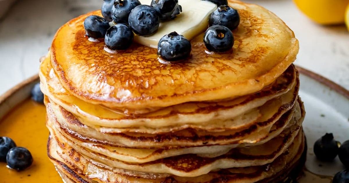 Lemon Ricotta Mochi Pancakes Recipe | Samsung Food App