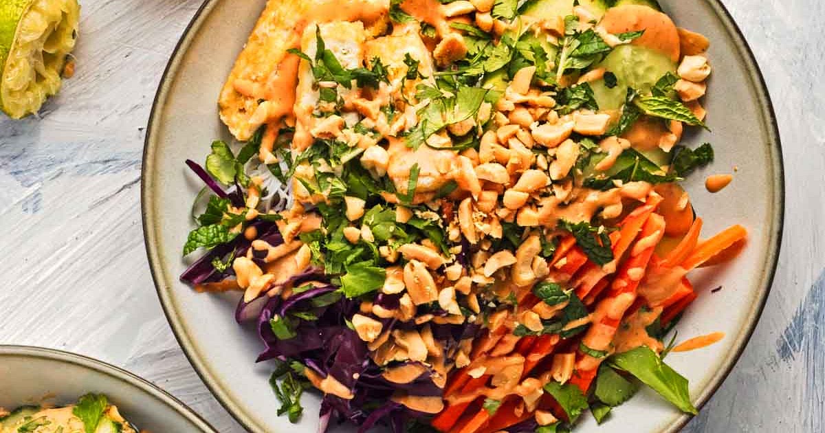 Spring Roll Bowls Recipe | Samsung Food App