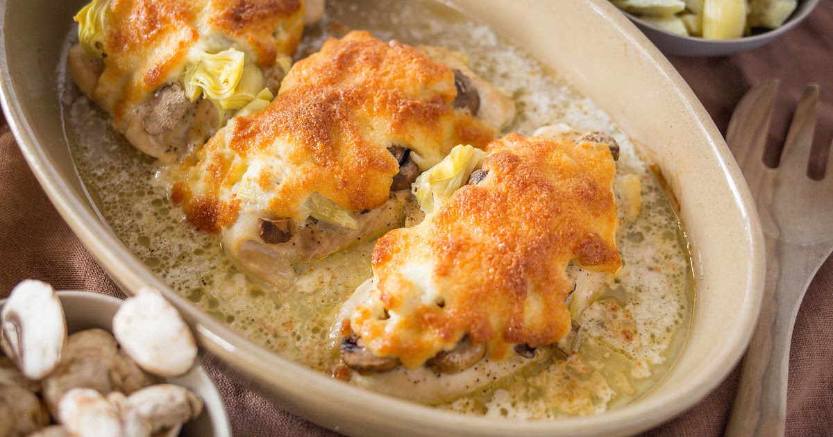 Artichoke Chicken Casserole Recipe | Samsung Food App