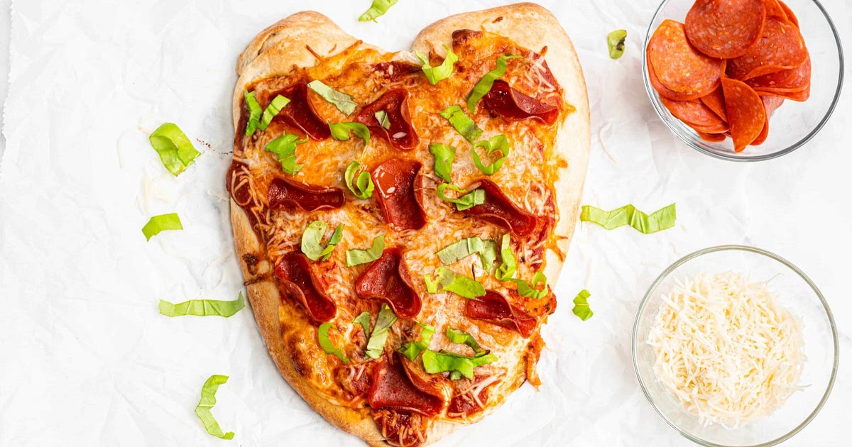 Heart-Shaped Pizza Recipe | Samsung Food App