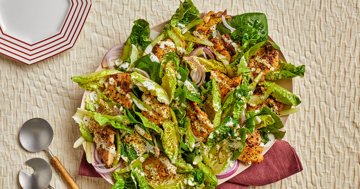 Lemon Pepper Chicken Salad Recipe | Samsung Food App
