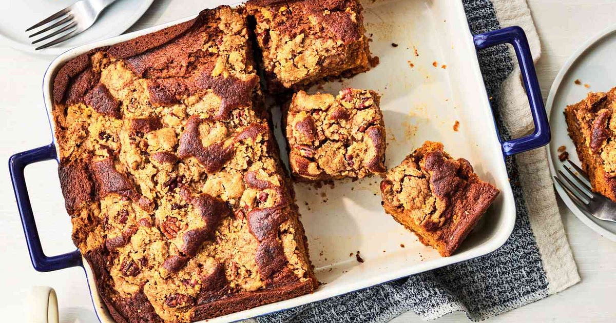 Pumpkin-Pecan Coffee Cake Recipe | Samsung Food App