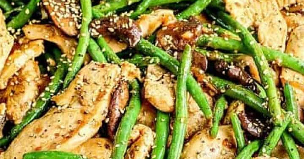 Keto Green Bean and Chicken Stir Fry Recipe | Samsung Food App