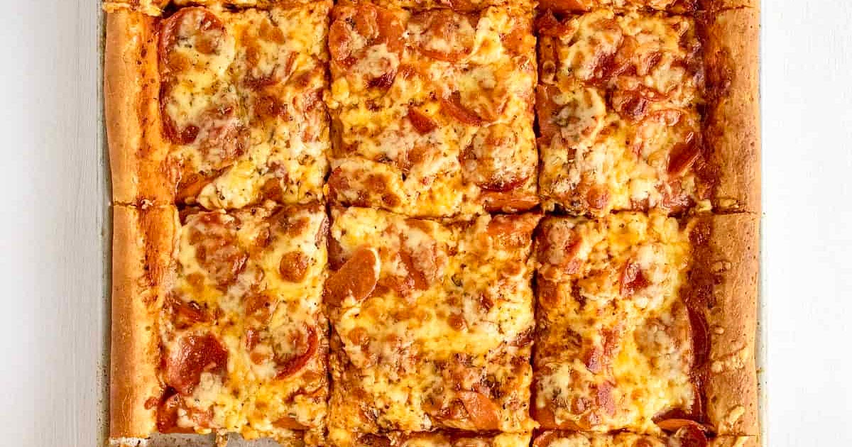 Sheet Pan Pizza Recipe | Samsung Food App