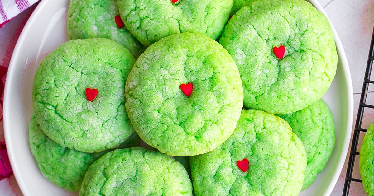 Grinch Cookie Recipe | Samsung Food App