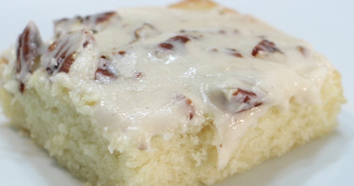 White Texas Sheet Cake Recipe | Samsung Food App