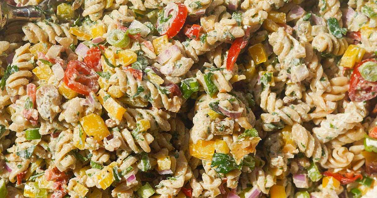Creamy Vegan Pasta Salad Recipe | Samsung Food App