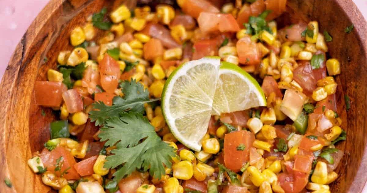Charred Corn Salsa Recipe | Samsung Food App