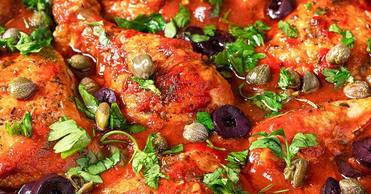 Chicken Puttanesca Recipe | Samsung Food App