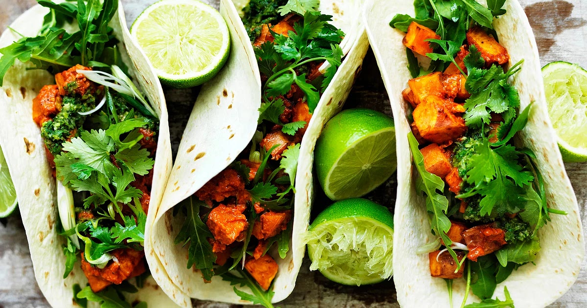 Kumara and ‘chorizo’ tacos Recipe | Samsung Food App
