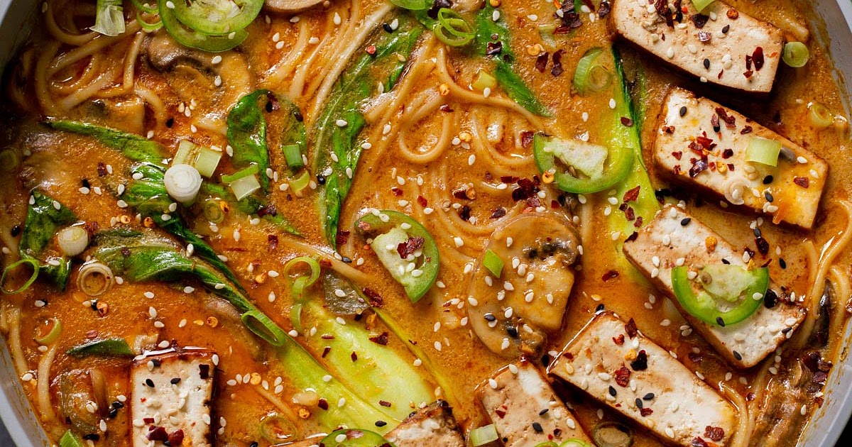 Vegan Tonkotsu Ramen Recipe | Samsung Food App