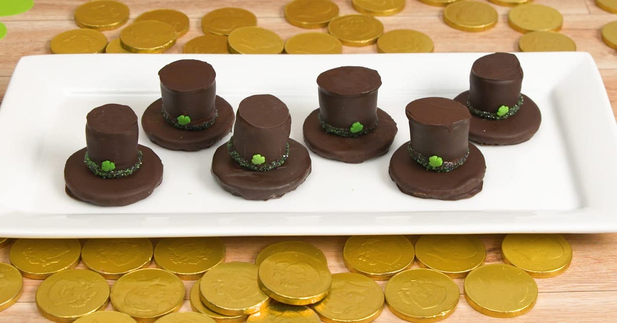 Chocolate Leprechaun Hats for St. Patrick's Day Recipe | Samsung Food App