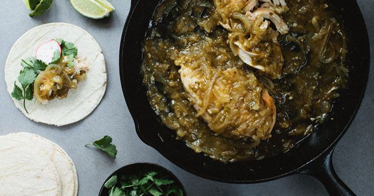 Chicken with Salsa Verde Recipe | Samsung Food App