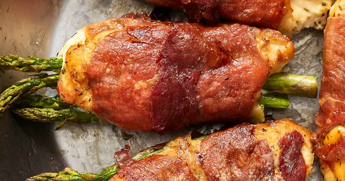 Prosciutto-Wrapped Chicken with Asparagus - Whole30, Paleo Recipe | Samsung Food App