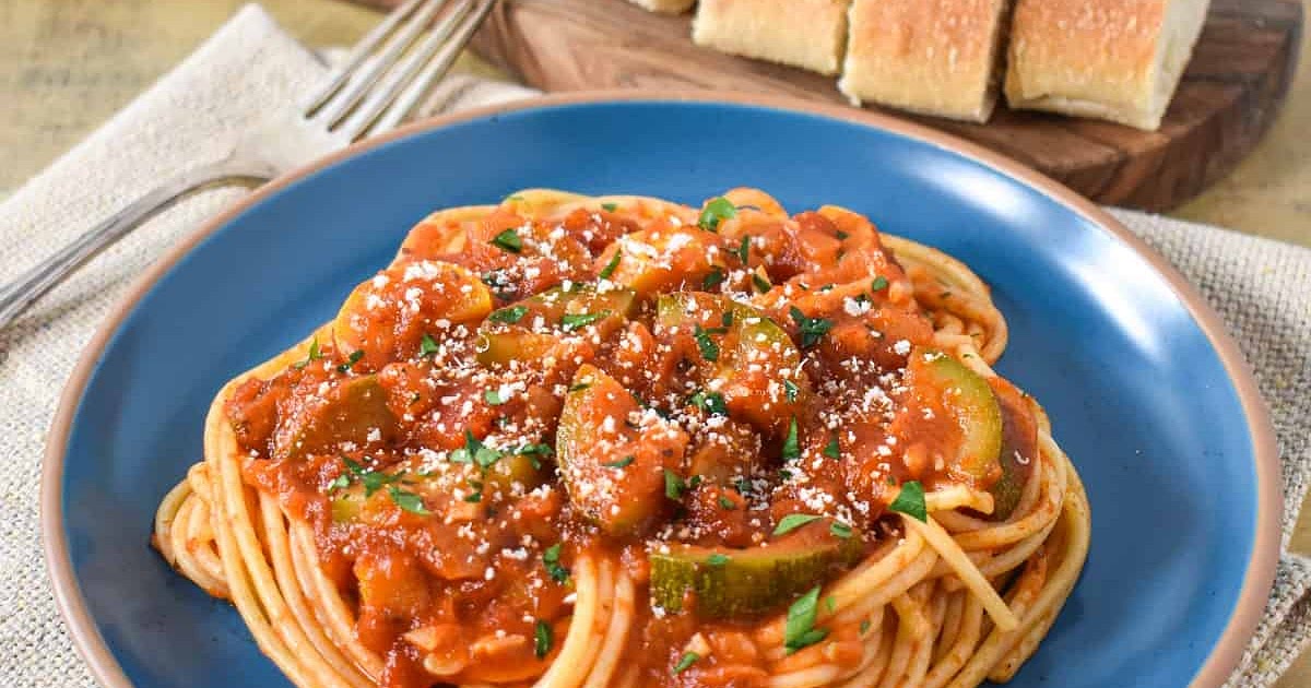 Spaghetti Sauce with Squash Recipe | Samsung Food App