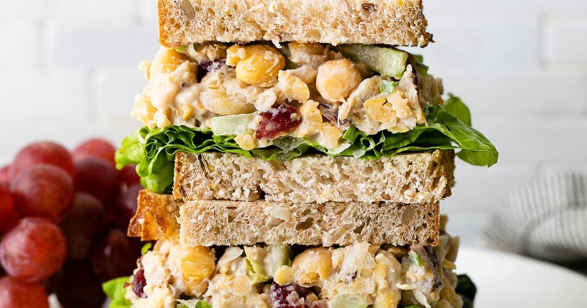 Vegan 'Chicken' Salad Recipe | Samsung Food App