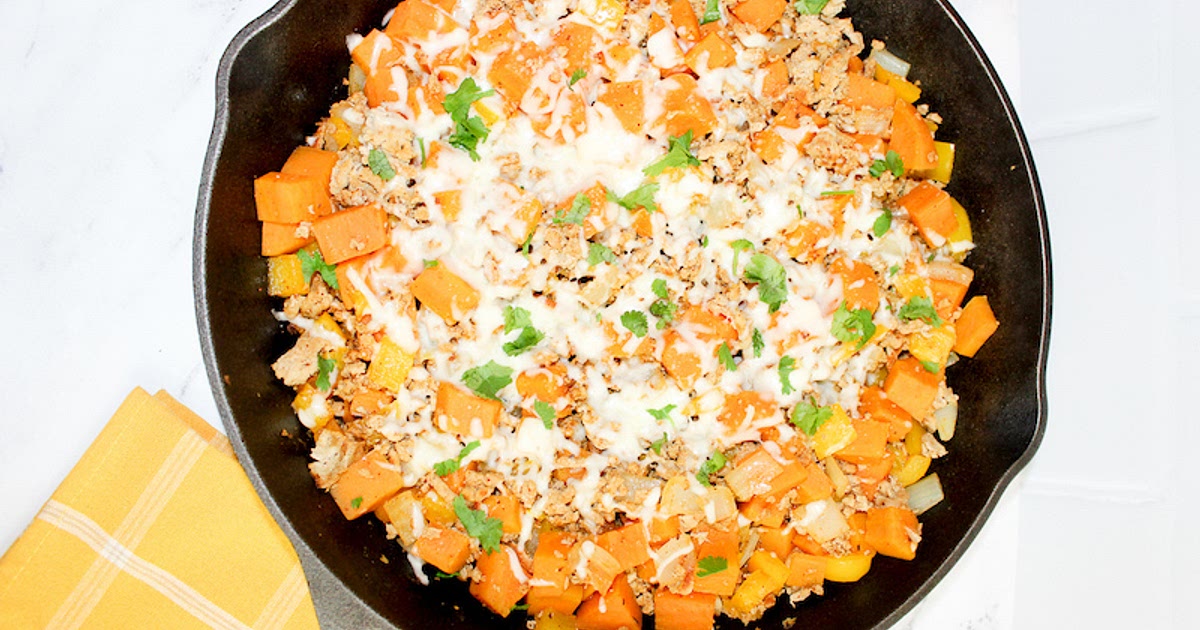 Ground Turkey Sweet Potato Skillet Recipe | Samsung Food App