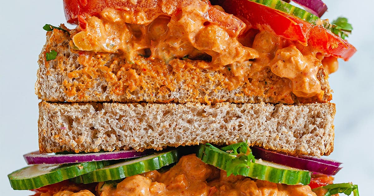 Chickpea Masala Sandwich Recipe | Samsung Food App