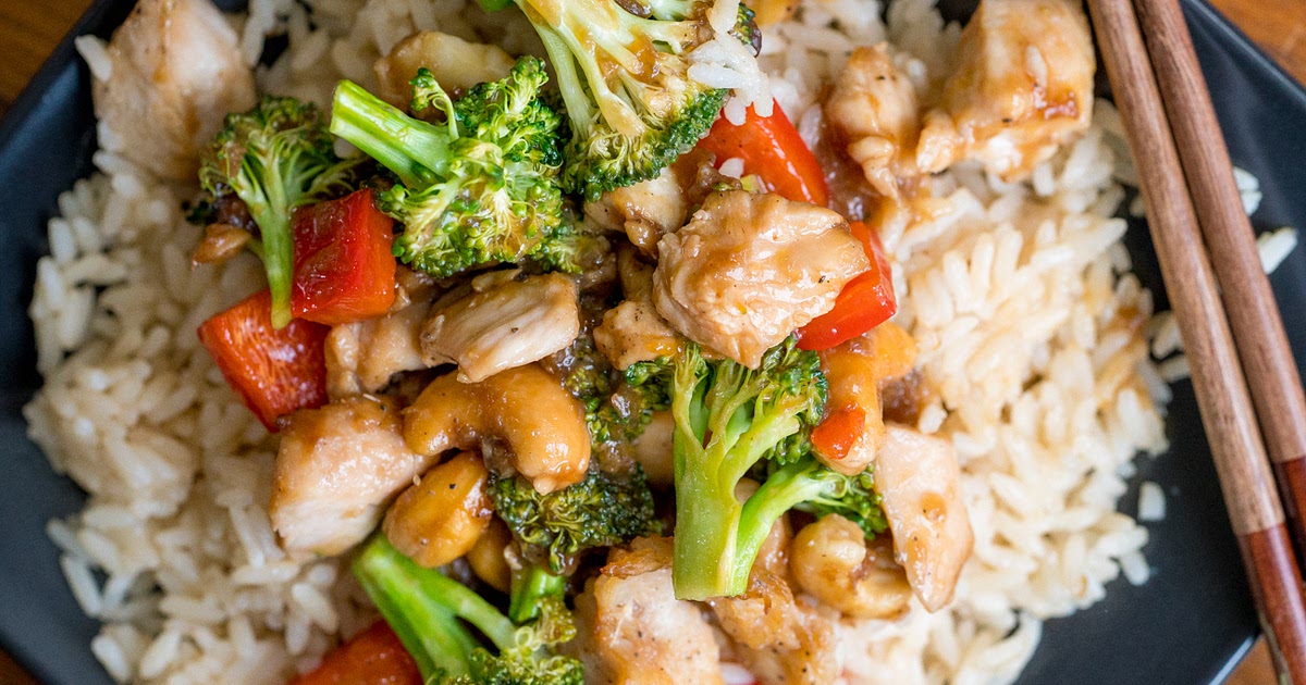 Sheet Pan Cashew Chicken Recipe | Samsung Food App