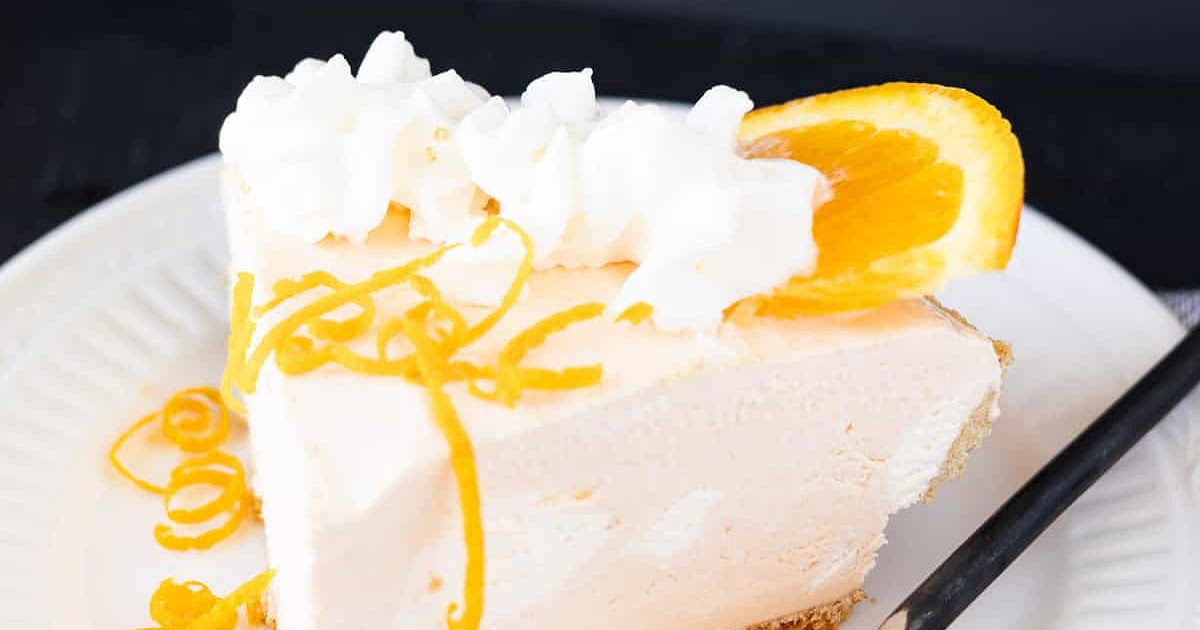 No Bake Orange Cheesecake Recipe | Samsung Food App