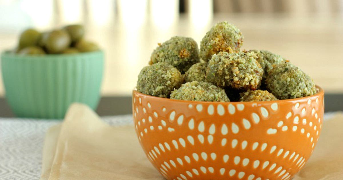 Oven Fried Stuffed Olives Recipe | Samsung Food App