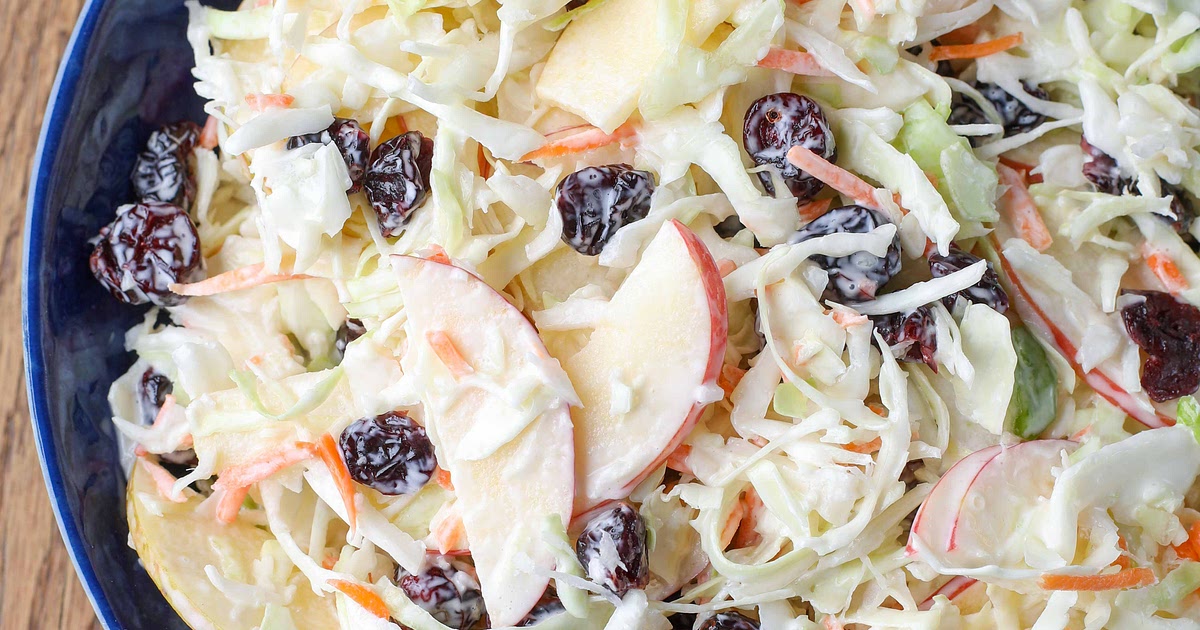 Cranberry Apple Coleslaw Recipe | Samsung Food App