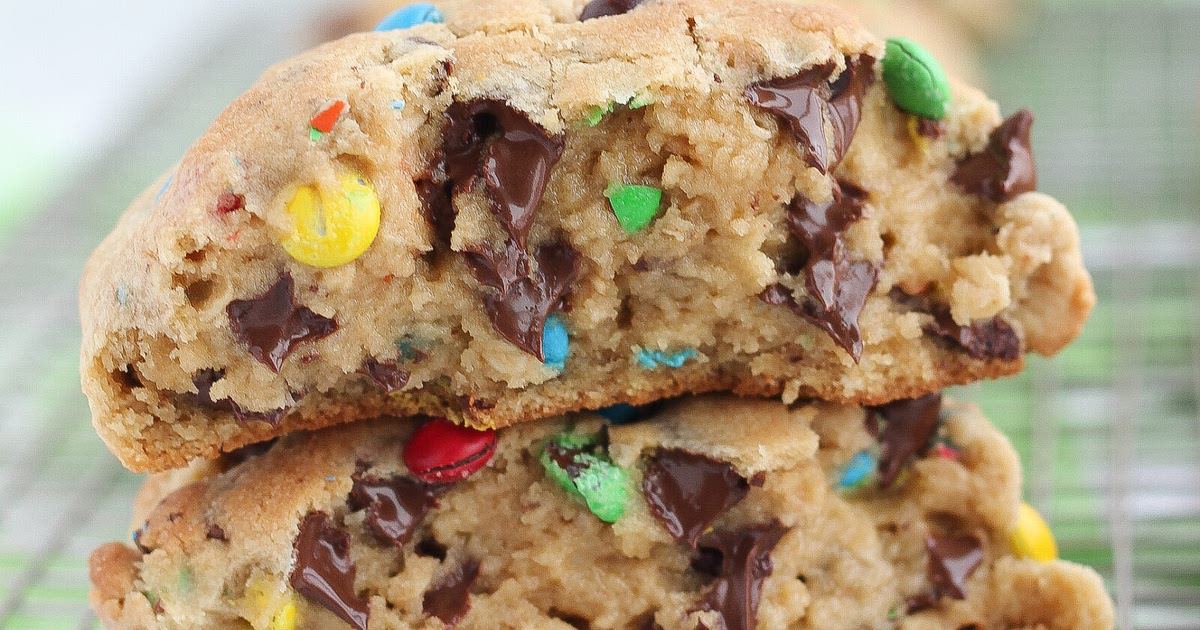 Giant Monster Cookies Recipe | Samsung Food App