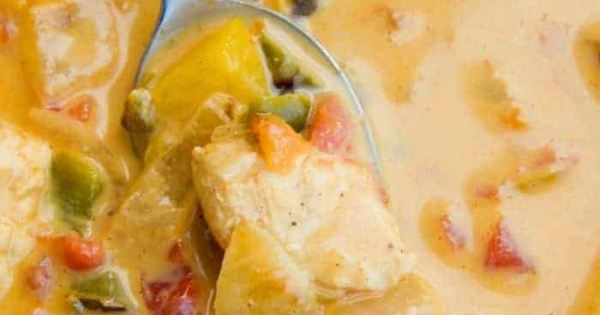Cheesy Chicken Fajita Soup Recipe | Samsung Food App