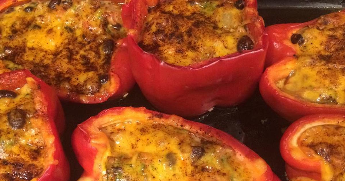 Black Bean Stuffed Peppers Recipe | Samsung Food App