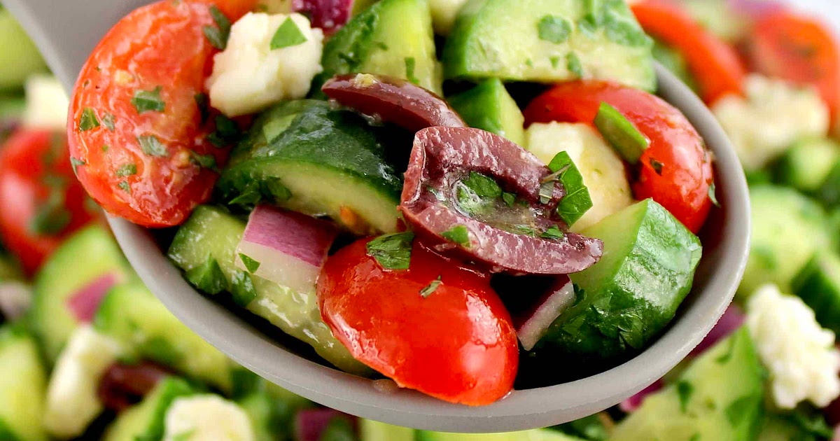 Mediterranean Cucumber Salad Recipe | Samsung Food App