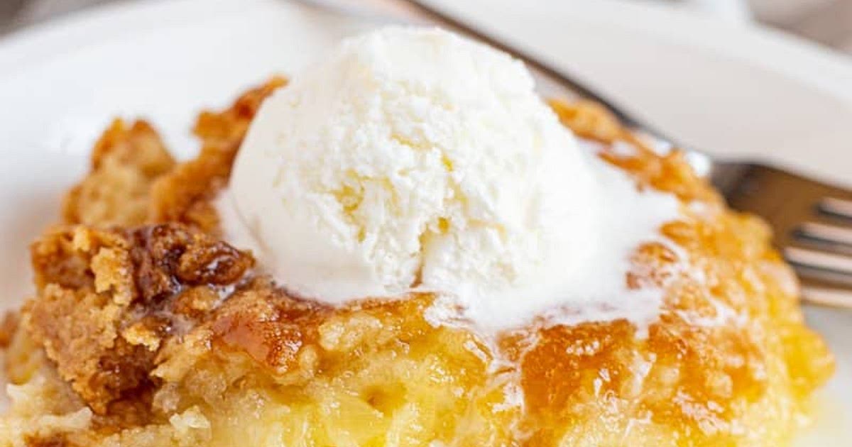 Pineapple Dump Cake (Cobbler) Recipe | Samsung Food App
