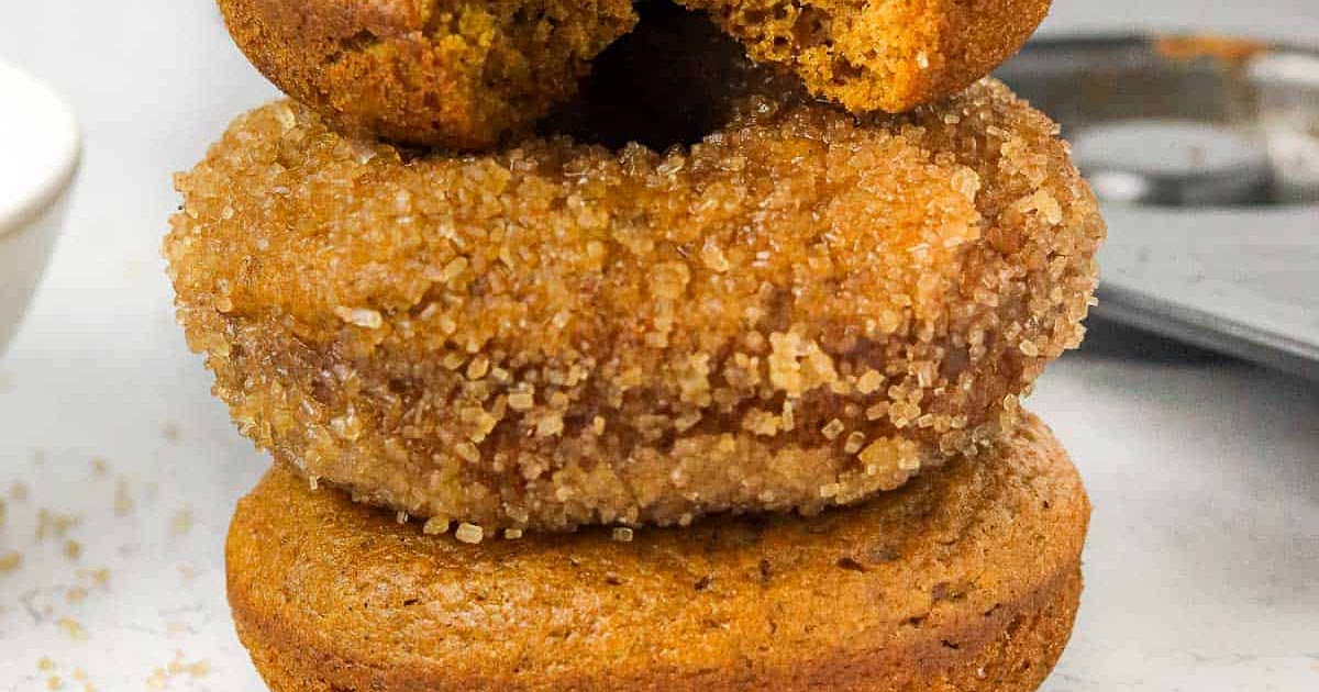15 Minute Baked Pumpkin Donuts Recipe | Samsung Food App