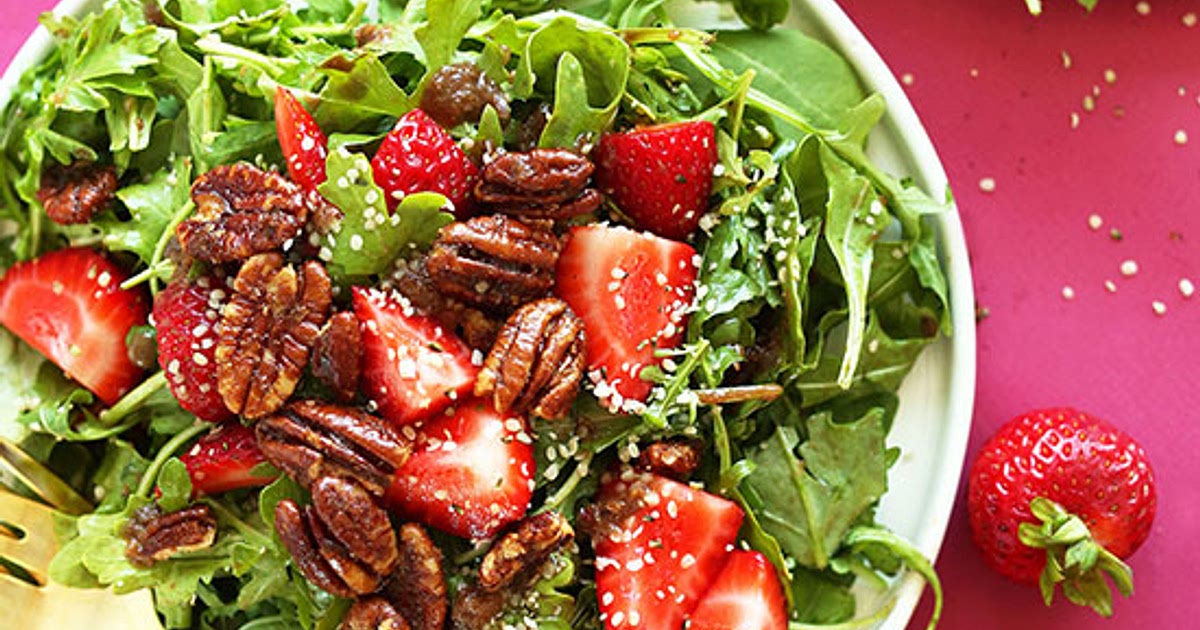 Strawberry Arugula Salad Recipe | Samsung Food App
