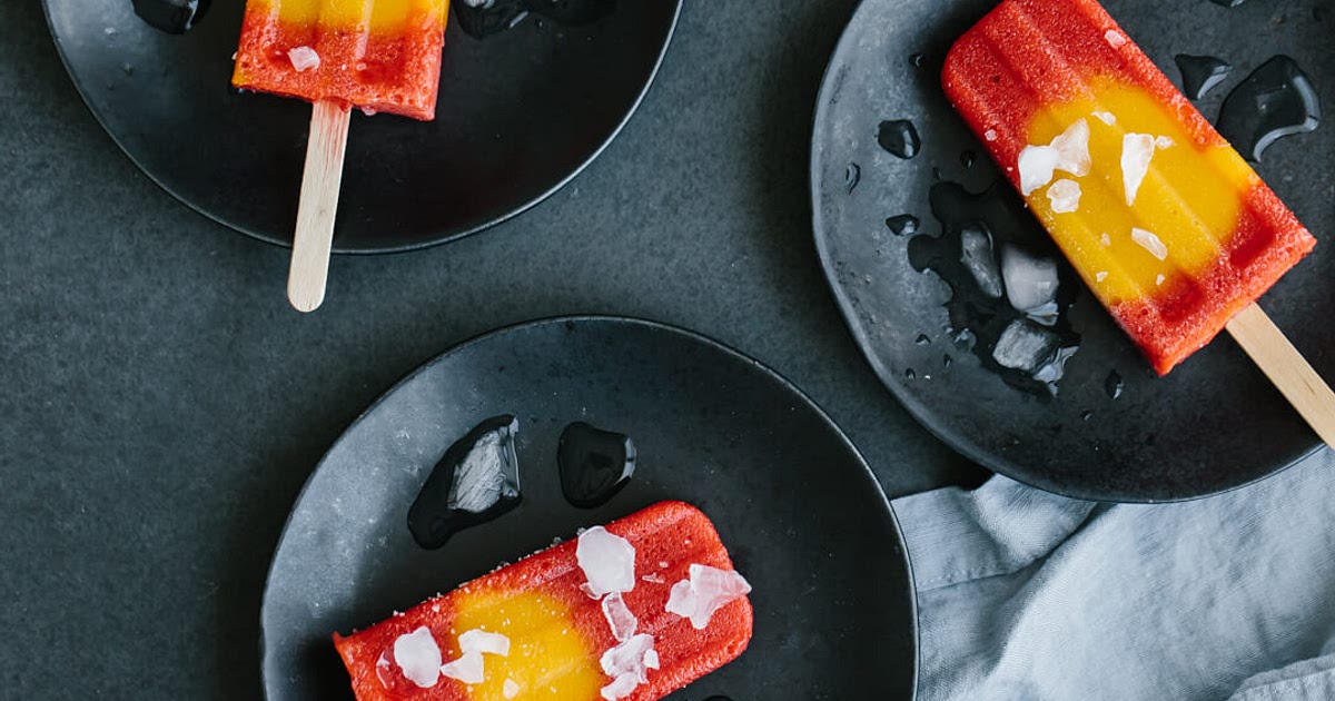 Mango Strawberry Popsicles Recipe | Samsung Food App
