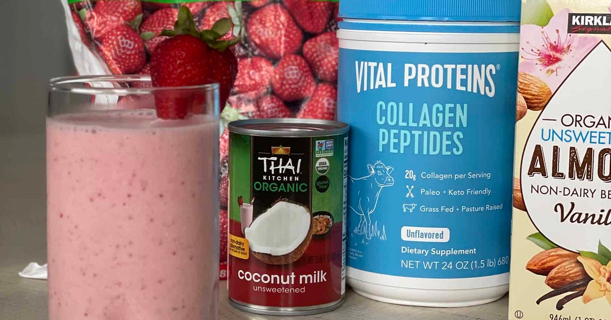 Low Sugar Strawberry Vanilla Smoothie Recipe | Samsung Food App