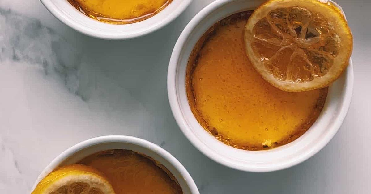 Easy Lemon Creme Brulee Recipe | Samsung Food App