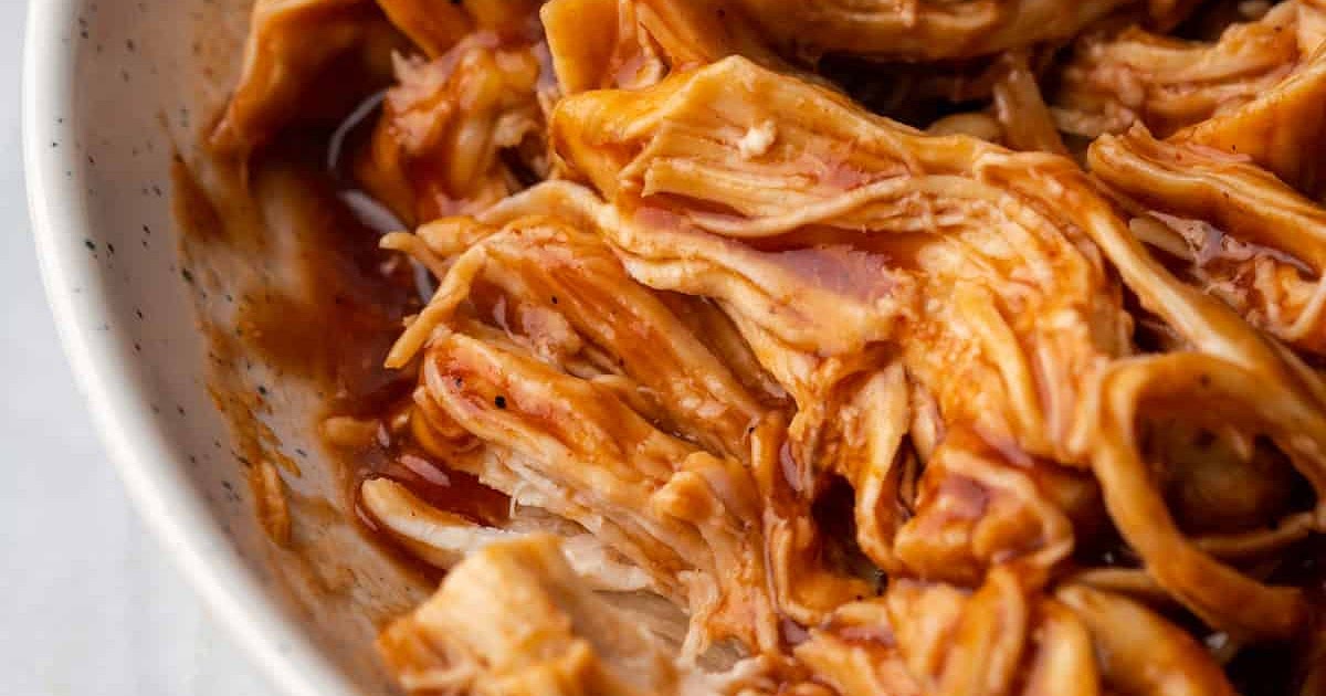 Instant Pot Pulled BBQ Chicken Recipe | Samsung Food App
