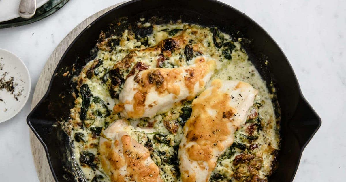Keto Broccoli and Cheese Stuffed Chicken Recipe | Samsung Food App