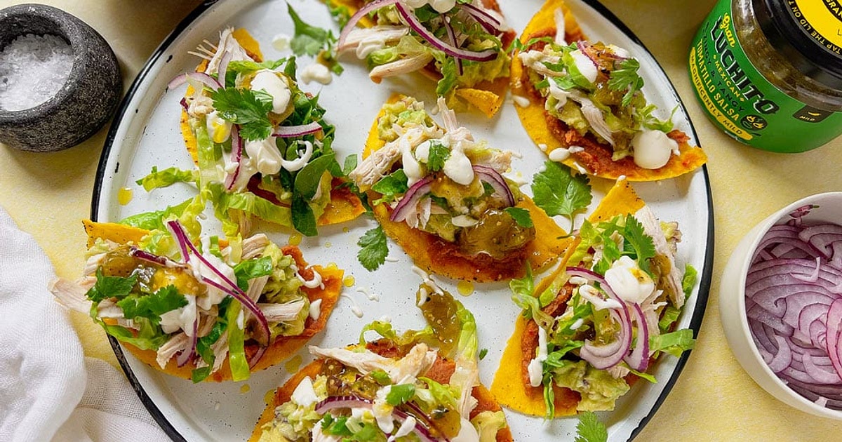 Chicken Tostadas Recipe | Samsung Food App
