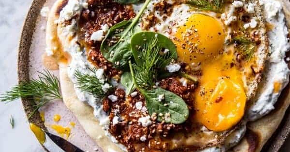 Turkish Fried Eggs in Herbed Yogurt Recipe | Samsung Food App
